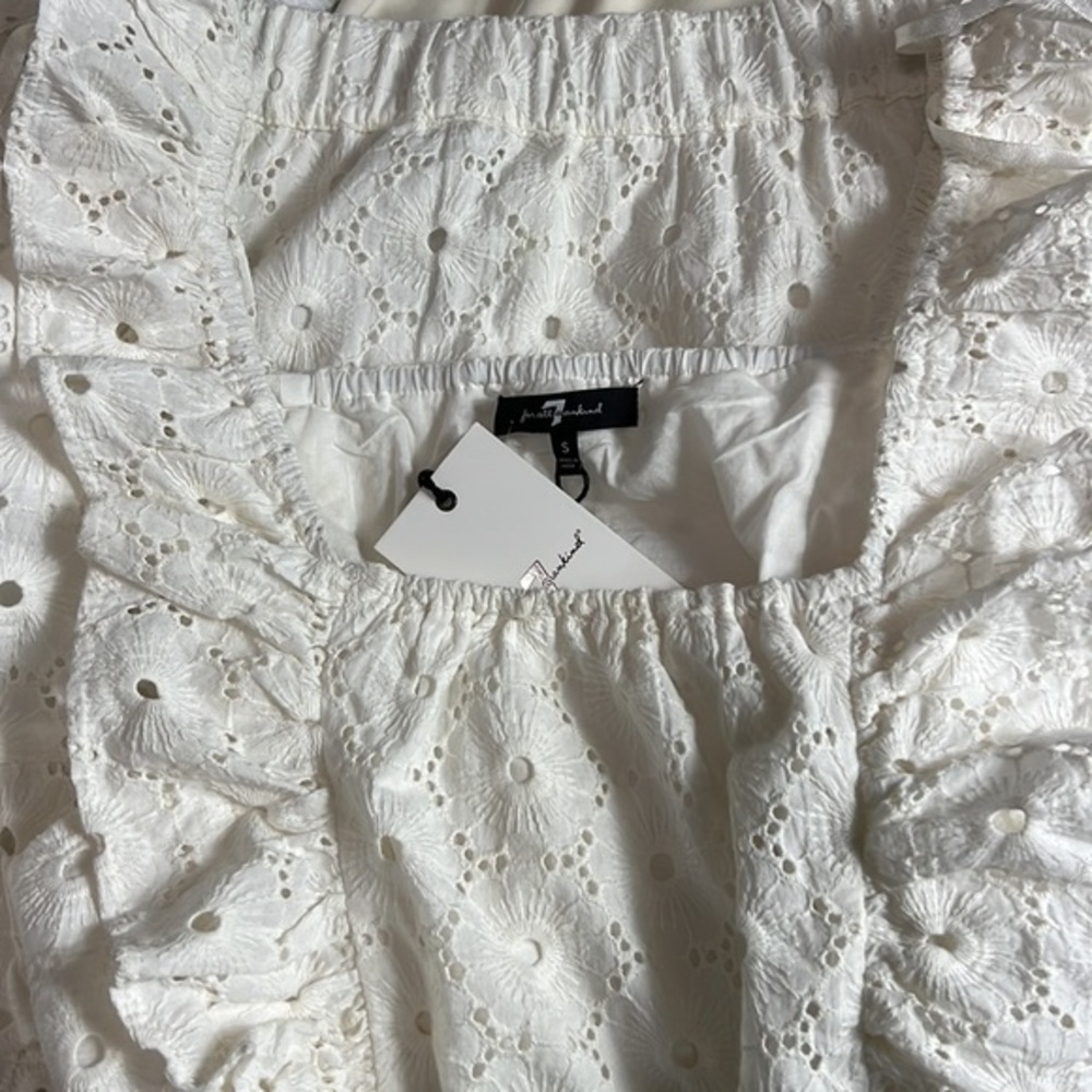 7 For All Mankind Ruffle Eyelet Set - Picture 3 of 3